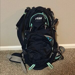 CamelBak Sequoia 22 Black and Mint Backpack
